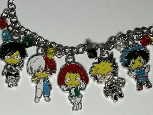 Anime Armband My Bouku No Hero Academia Retro Metallkette Charms Zubehör - Bild 8 von 16