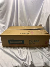 Wow Excellent Boxed DENON TU-900 Stereo FM Tuner Receiver Rosewood Sides Tested