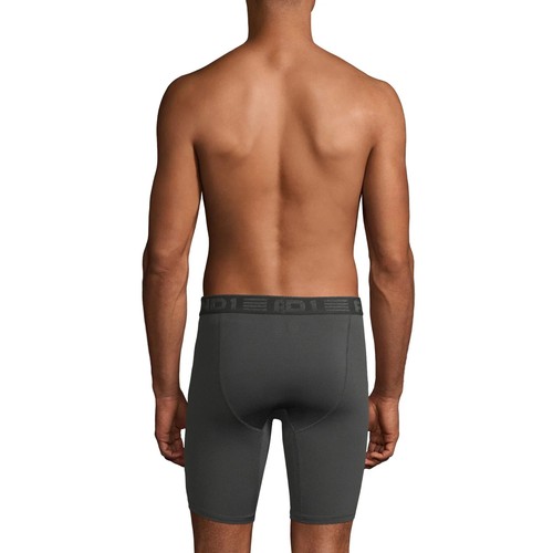 AND1® Men's 6 Pack Pro Platinum Long Leg Boxer Briefs, 9" INSEAM "DRY & COOL" - Picture 8 of 9