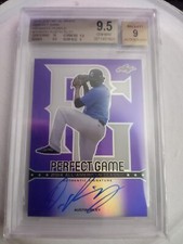 2014 Leaf Austin Riley Rookie Purple Autograph Refractor BGS 9.5 GEM MINT 10  RC