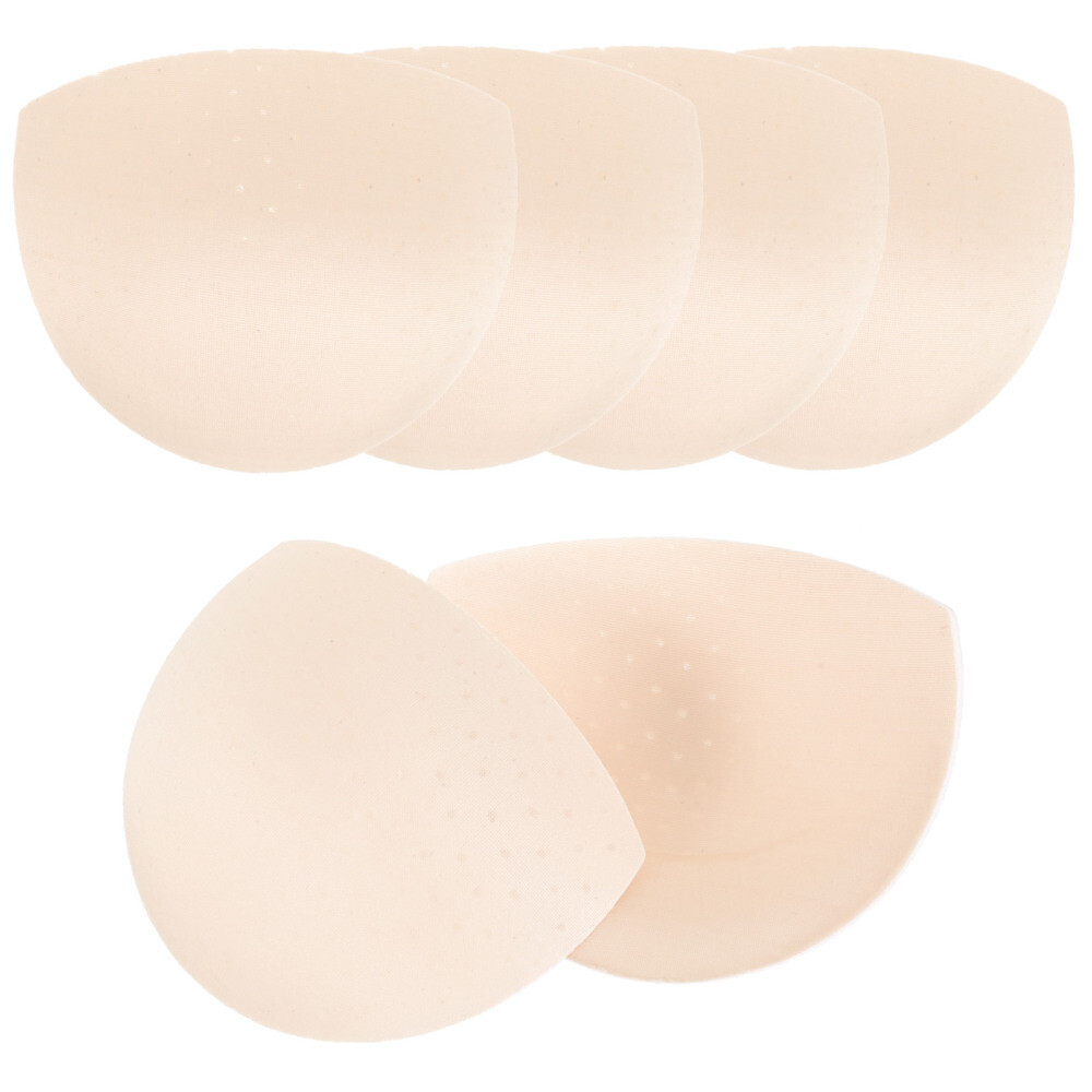 6Pcs sports bra insert Sponge Sports Bras Inserts Bras Bra Padding