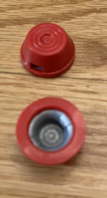 NEW! Little Tikes Cozy Coupe ONE Red Axle Capnut Replacement Part