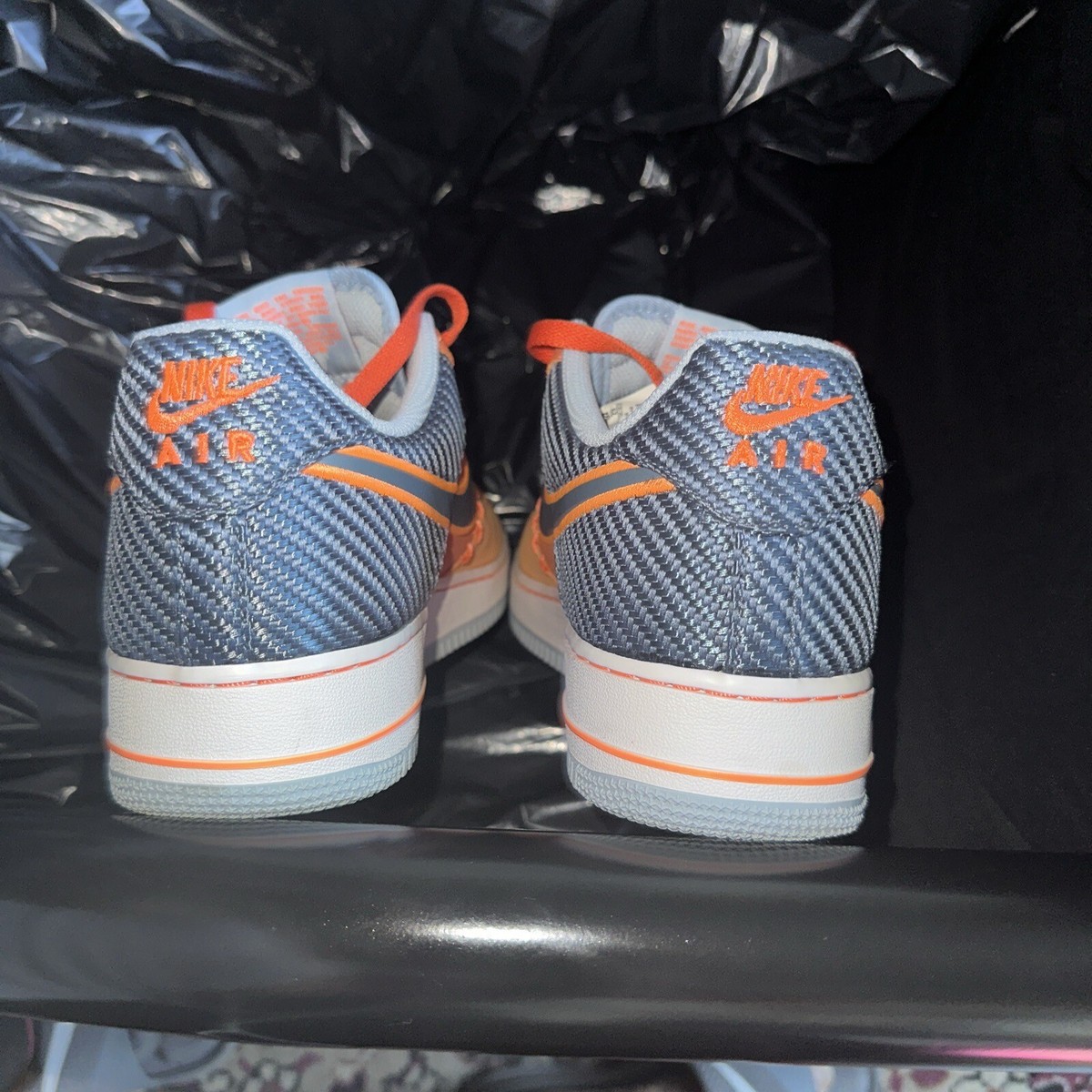 Nike Air Force 1 Low Team Orange Armory Slate 488298-800 Size 11.5 Nike Air Force 1 Low Team Orange Armory Slate main image 3