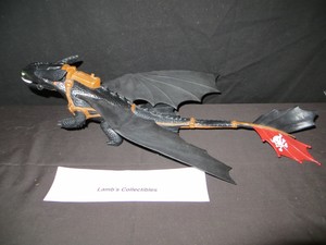fire breathing toothless dragon