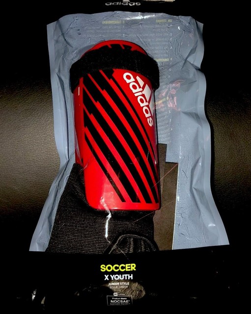 Adidas Soccer Shin Guard Shinguard Size Youth Large L eBay