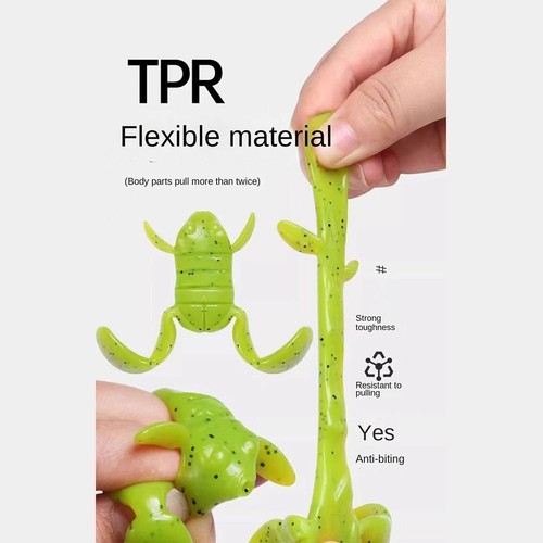2,5 cm 2,25g Weiche Frosch-Angel köder TPR Angel ausrüstung Produkt Angeln - Bild 4 von 13