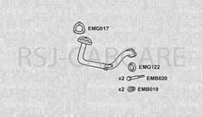 Tube d'échappement Peugeot 309