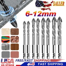 Eccentric Drill Bit Set Four-Flute Sawtooth Eccentric Drill Bit High Hardness US