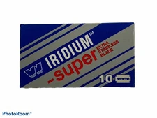 100 Pack Wizamet Super Iridium DE Safety Razor Shaving Blades Made In Russia