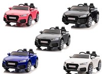 12v OFFICIAL AUDI TT LICENSED KIDS ELECTRIC RIDE ON CAR TOY PARENTAL REMOTE