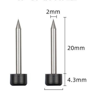 2 Pairs Fujikura ELCT2-20A Electrode – Compatible With FSM-17S 18S 50S 50R 60S 60R 70S 70R 80S 61S 62S, Tungsten Alloy, 4000 Discharges