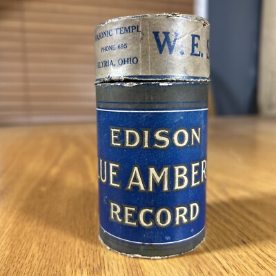 Edison Cylinder Record Snow Deer Indian Song 2021 Billy Murray & Jones Untested