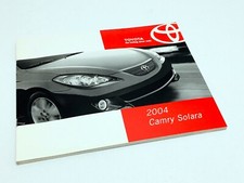 2004 Toyota Camry Solara Brochure
