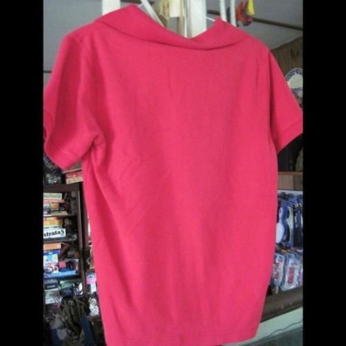 Red Austin Trading Co. L 14 16 School Uniform Collared Polo Shirt Preowned Marks - Picture 5 of 5