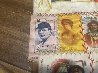 cigarette inserts 68 Antique Silk Cigarette inserts. Baseball, Butterflies, Native American,  Flags
