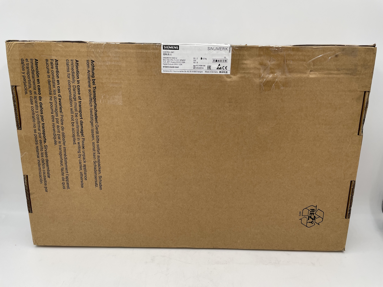 Siemens 6FC5373-0AA30-0AA1 *spare part* SINUMERIK 840D sl NCU730.3PN with PLC 317-3PN/DP user mem... — Accessori generali