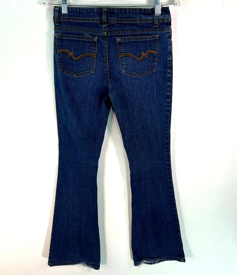 Pantalones de mezclilla azules informales SO Average Bootcut talla 5 para mujer 28X32 Foto 2 de 4