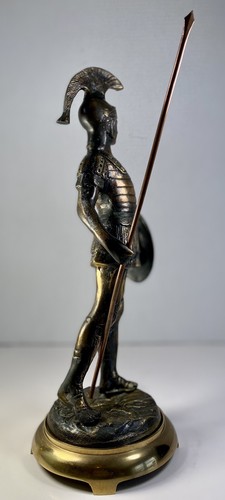 Grand Tour Style Bronze or Brass Roman Gladiator 12.5” - Picture 4 of 10