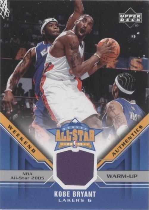 2005-06 Upper Deck - All-Star Weekend Authentics Kobe Bryant #ASW 