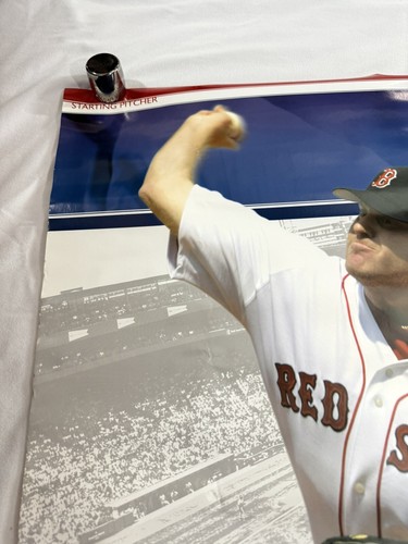 Boston Red Sox 2004 WORLD SERIES 22.25x34” Baseball POSTER Curt Schilling MLB - Picture 3 of 3
