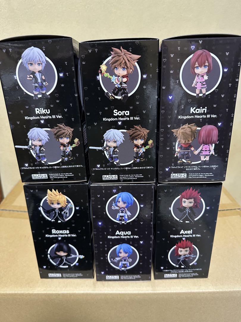 キングダムハーツ POP6体 Nendoroid Kingdom Hearts Iii Ver. 6Types Set Goods | eBay