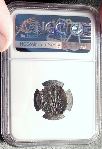ALEXANDER II Zabinas Ancient 128BC Seleukid Greek Coin w DIONYSUS - NGC i69145 - Picture 4 of 5