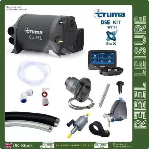 Truma D6E Gen 2 Combi Boiler with iNet X - Diesel & 240v Electric Model 33516-78