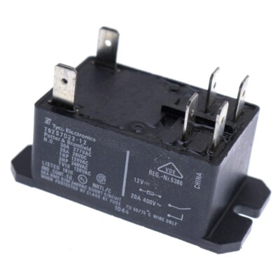 T92S7D22-12 / T92P7D22-12 Power Relay, TE, Potter & Brumfield