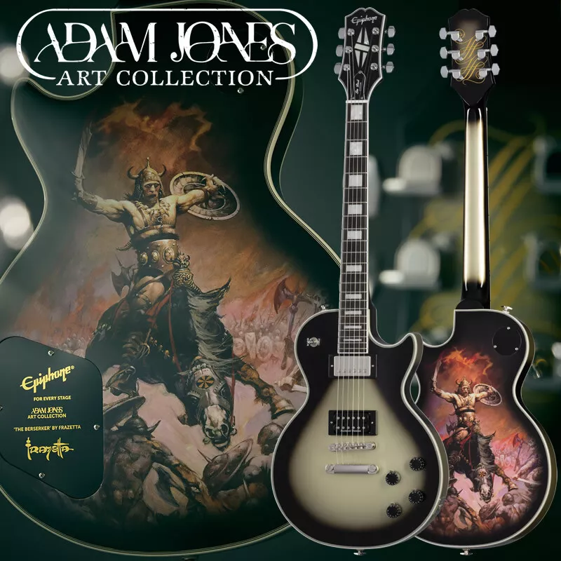 Epiphone Adam Jones Les Paul Custom Art Collection Frazetta The Berserker