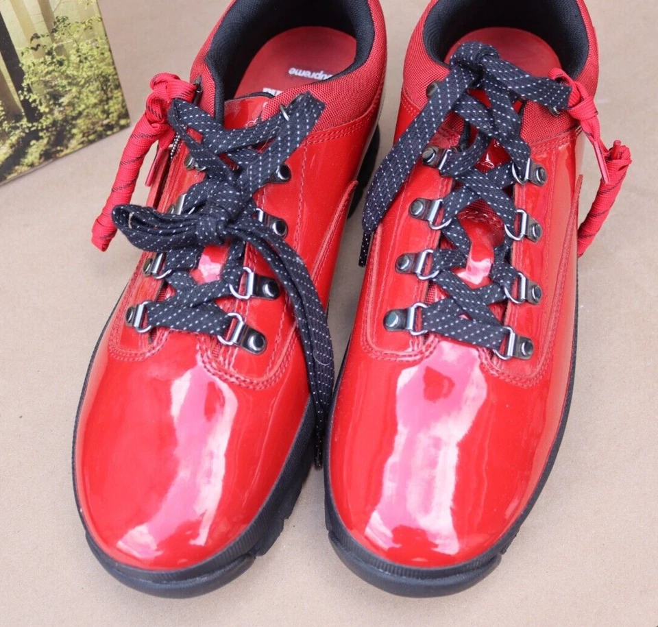 ВЫСШИЙ X TIMBERLAND ЕВРО ТУРИСТ НИЗКИЙ СРЕДНИЙ КРАСНЫЙ КОЖАНЫЙ РАЗМЕР 12 С КОРОБКОЙ TB0A2DJK - Изображение 2 из 4