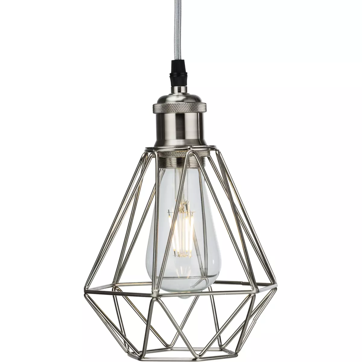 Wire cage hotsell ceiling light