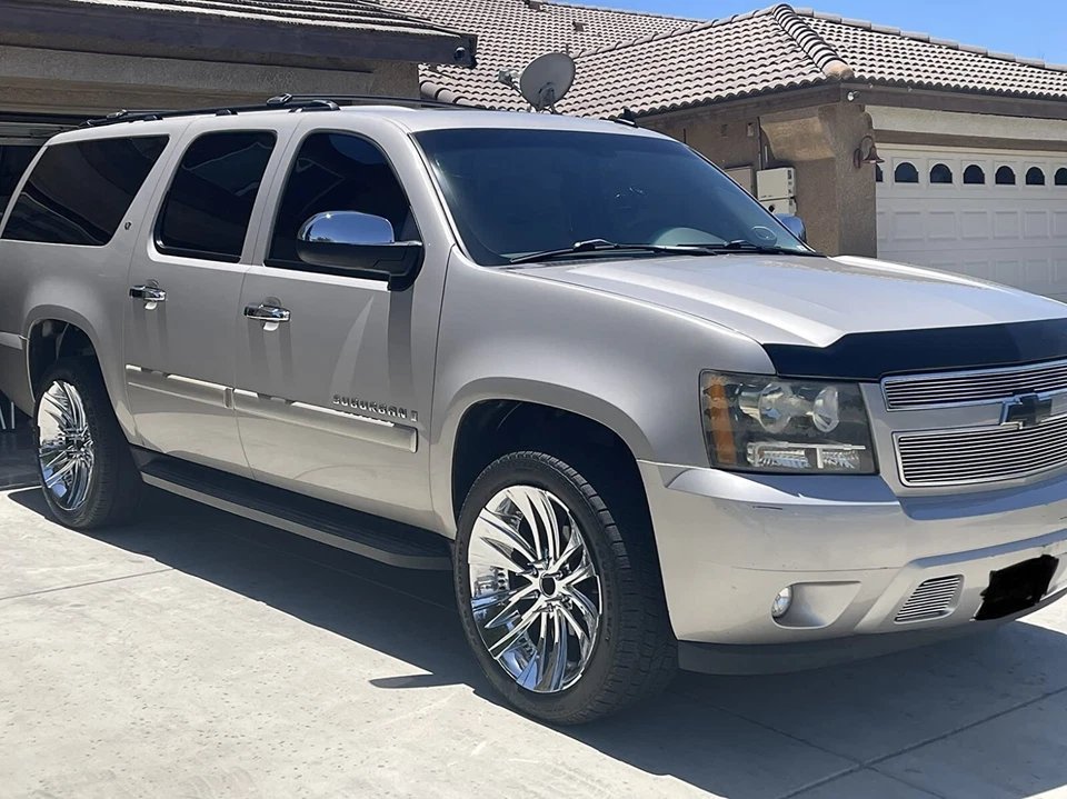 Protector de capó AeroSkin deflector protector contra insectos para Chevy Tahoe Avalanche 2007-2013 Foto 3 de 4