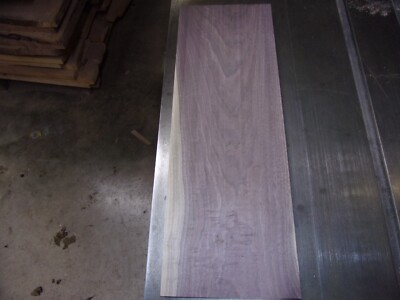 1 PC WALNUT CHARCUTERIE BOARD KILN DRIED LUMBER LOT 1311V  21 5/8''X 7 1/2''X 3/4''