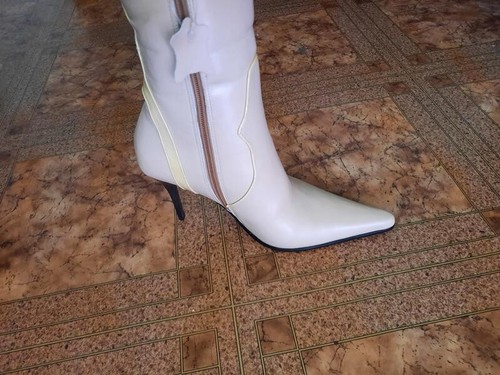 Pointed Toe Leather Boots US sz 7.5 / Eur sz 38 brand Barco de Vela - Picture 4 of 9