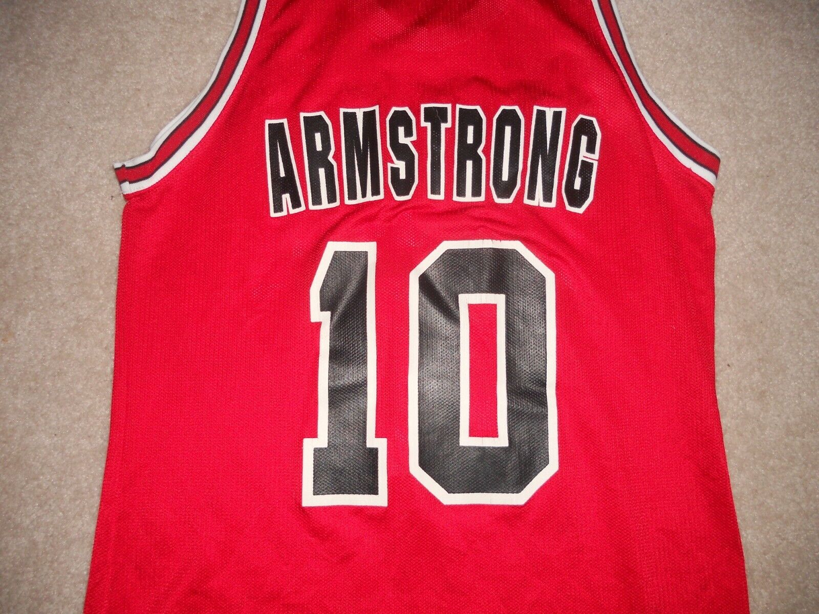 Powers, Shirts, Bj Armstrong Iowa Jersey Chicago Bulls