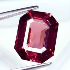 Certified Natural Padparadscha Sapphire 10 Ct Loose Gemstone Octagon Cut Gem G68