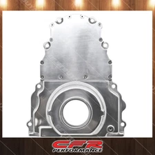 Cobra-Tek Fits Aluminum  Chevy Ls Two Piece Timing Chain Cover W/O Cam Sensor H