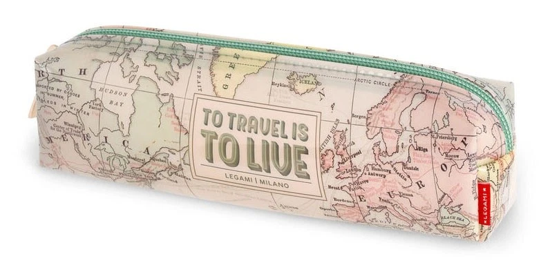 SCHREIBMÄPPCHEN SCHLAMPER PENCIL CASE TRAVEL REISE NEU OVP