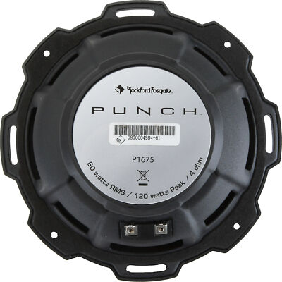 Rockford Fosgate Punch P1675 6-3/4