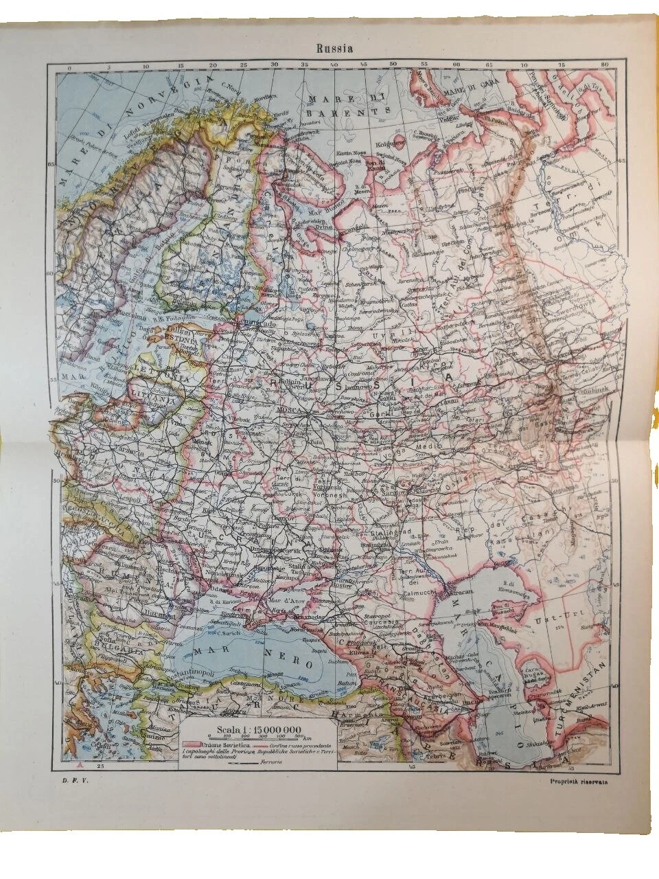 Vintage Original 1930-1939 Date Range Antique Sheet Maps