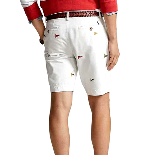 Polo Ralph Lauren Men’s Embroidered 9-Inch Stretch Classic Shorts Men's Size 36 - Picture 2 of 4
