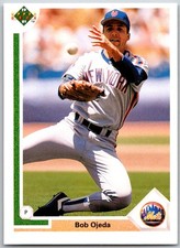 ⚾ 1991 Upper Deck #179 Bob Ojeda New York Mets