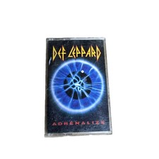 Vintage Def Leppard Adrenalize Cassette Tape Mar 1992, Mercury 