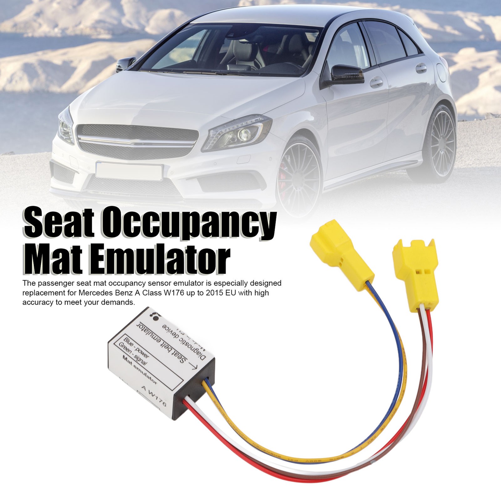 Car Passenger Seat Mat Sensor Emulator Bypass For A Class W176 Trending