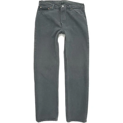 Levi's 501 Made in USA Homme Bleu Straight Regular Mom Jeans W36 L34 (72952) - Photo 1/4