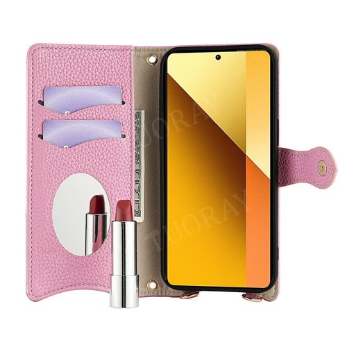 Case For Xiaomi Mi 15 14T 13T 12 11 10 Pro Mi 11T Crossbody Zipper Leather Cover - Picture 80 of 92