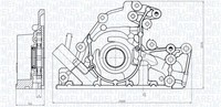 ÖLpumpe Magneti Marelli 351516000086 FÜR Audi Seat Skoda VW