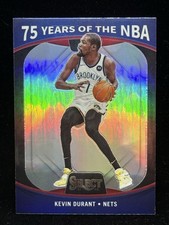 2021-22 Kevin Durant Panini Select 75 Years of the NBA Holo #52 Nets