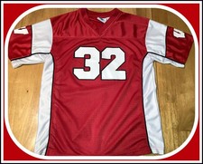 WISCONSIN BADGERS OUTER STUFF KIDS LARGE 10-12 FOOTBALL JERSEY #32 BLEM