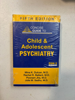 Concise Guide to Child & Adolescent Psychiatry by Dulcan | 5th Ed DSM-5 PB NEW